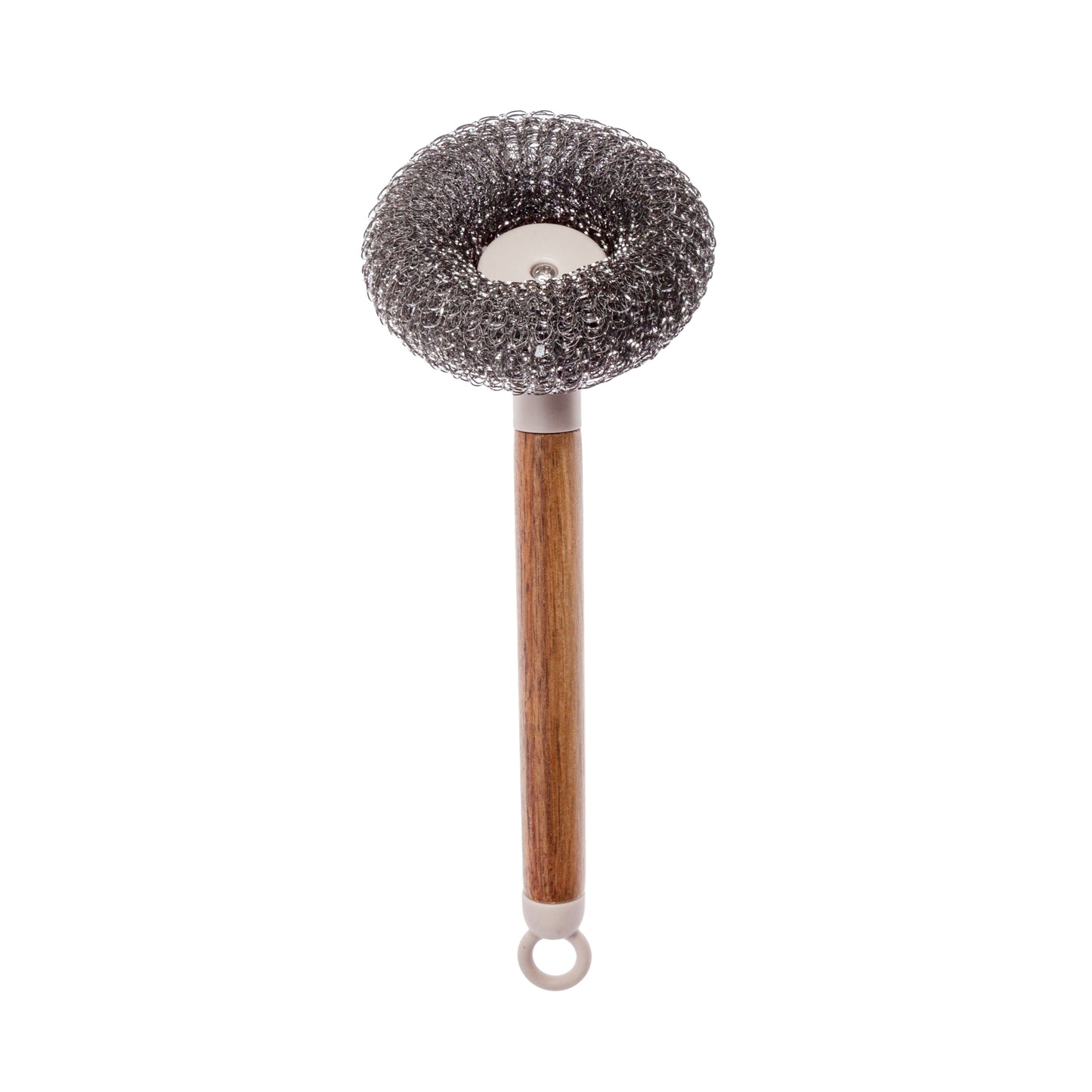 Cepillo limpia vajilla con asa natural / 25,1x8,3x6,7cm