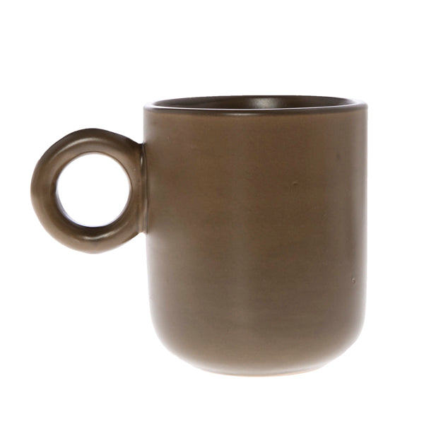 Mug gres verde | Muy Mucho Colombia