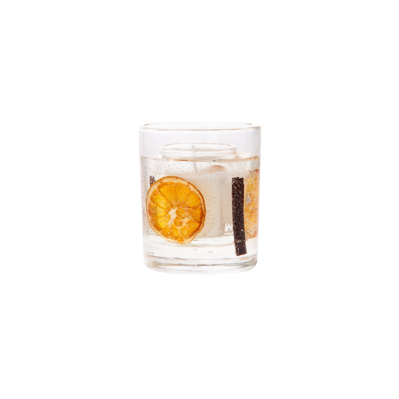 Vaso Vela Gel Canela y Naranja | Muy Mucho Colombia
