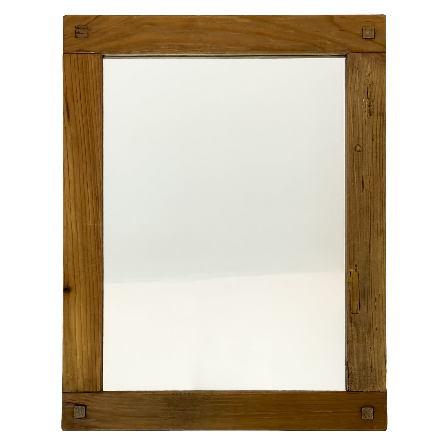 Espejo con marco de madera 53.5x2.5x41.5 cm