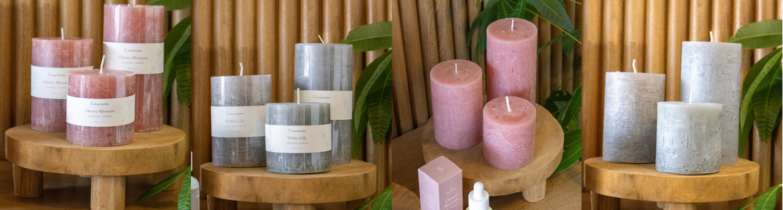 Cómo elegir el tamaño y la forma ideal de tus velas