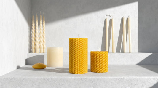 Velas de cera de abeja y velas decorativas: cómo la luz transforma cualquier espacio del hogar