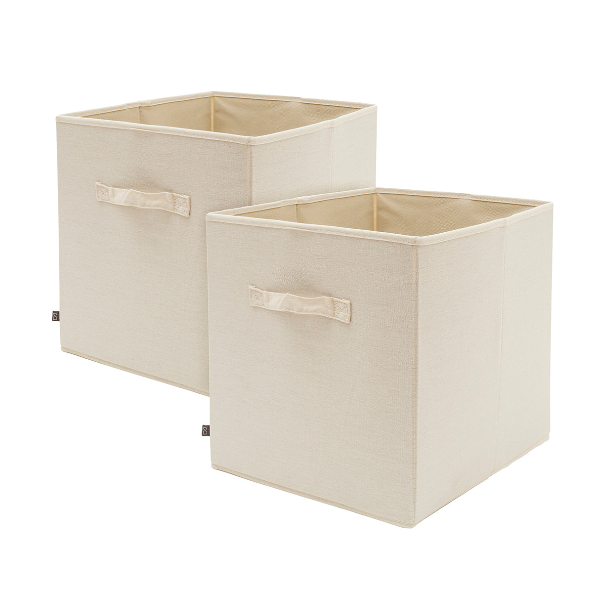 Caja set 2 algodon poliester 32x36x34 plegable