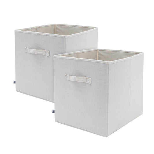 Caja set 2 algodon poliester 32x36x34 plegable