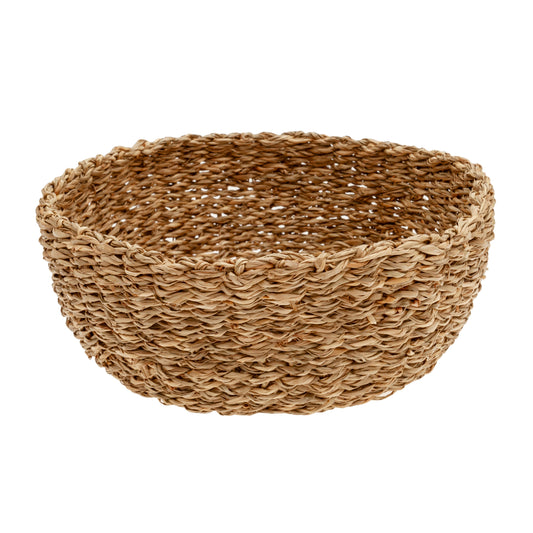 Cesta seagrass d.28x9cm
