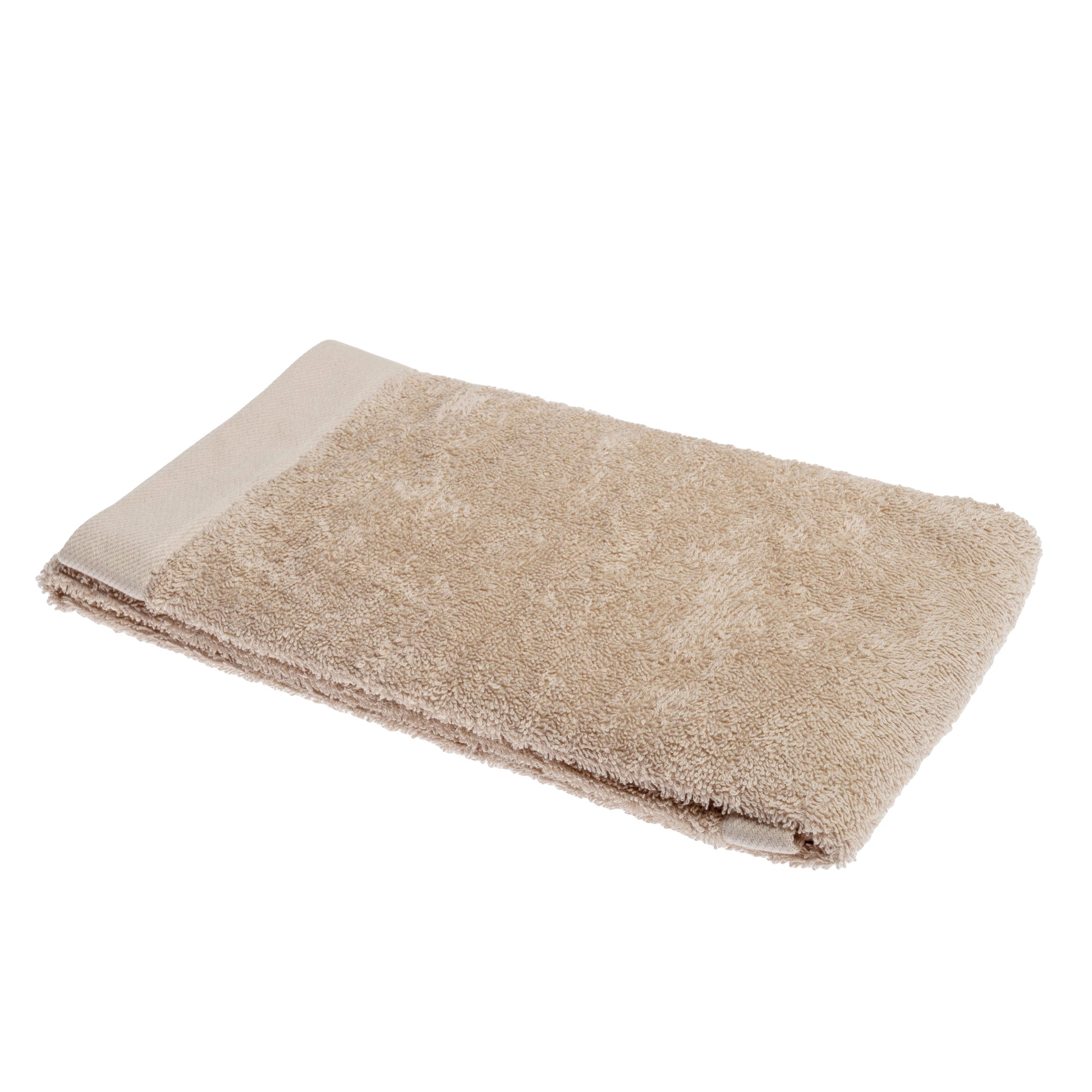 Toalla manos beige