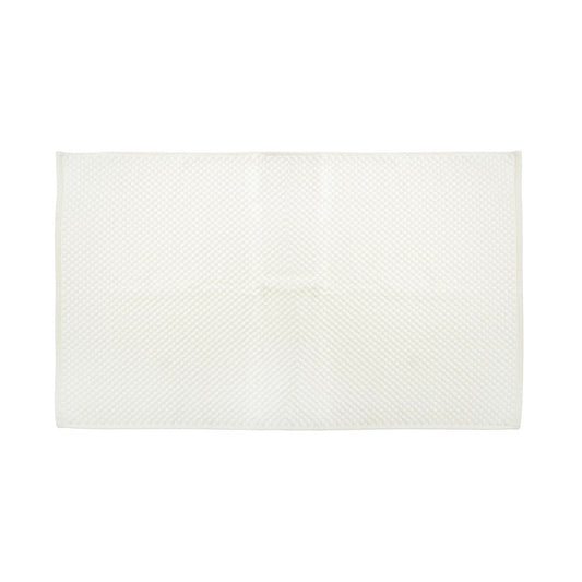 Alfombra baño blanca / 50x70cm