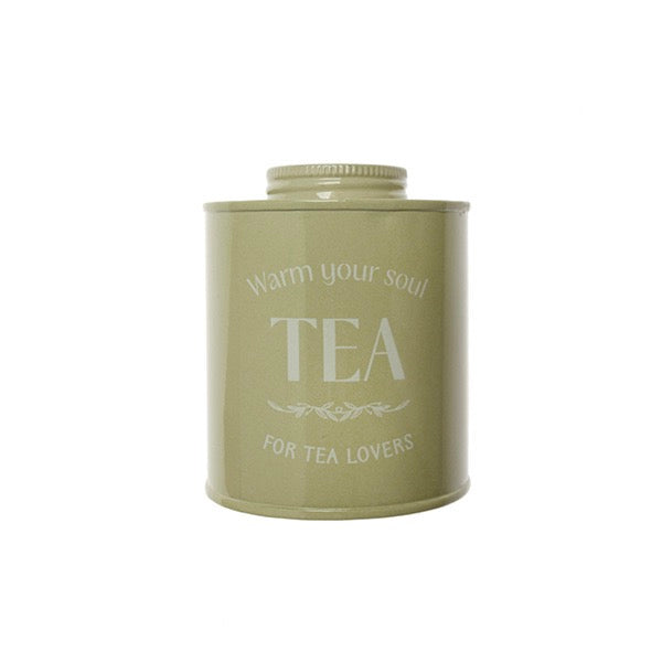 Bote metal té verde | Muy Mucho Colombia