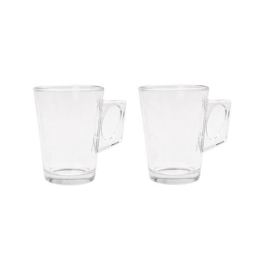 Pack 2 tazas espresso transparente | Muy Mucho Colombia