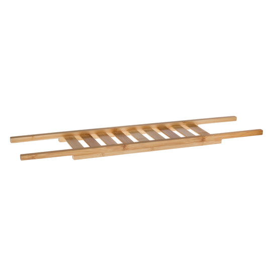 Soporte para bañera de bambú 66.5x15x2