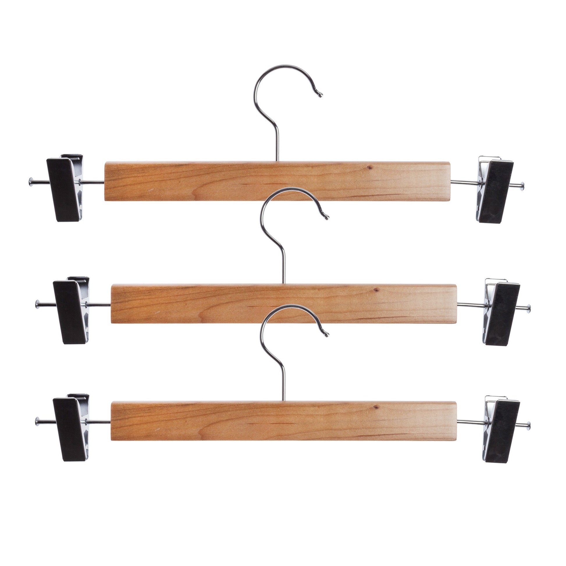 Pack 3 perchas pantaloneras madera | Muy Mucho Colombia