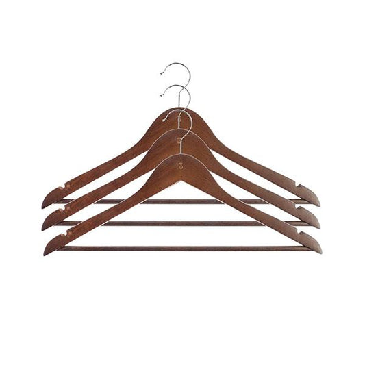 Pack 3 perchas madera natural | Muy Mucho Colombia