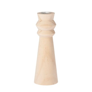 Candelabro madera natural | Muy Mucho Colombia