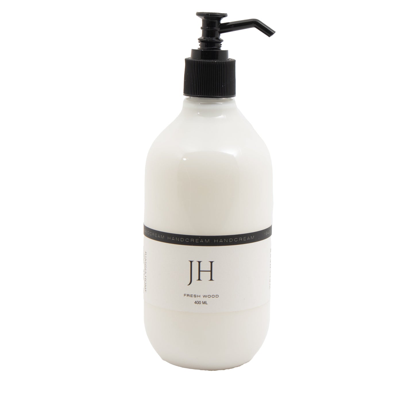Botella de crema de manos Juanna Home (JH) Fresh Wood con dispensador, 400 ml.