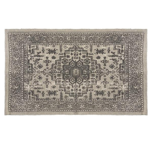 Alfombra rectángular algodón persa con diseño boho chic | Muy Mucho Colombia