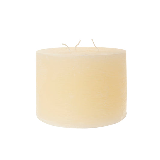 Vela cera parafina 13x13x9 1050gr 65h 3 mechas