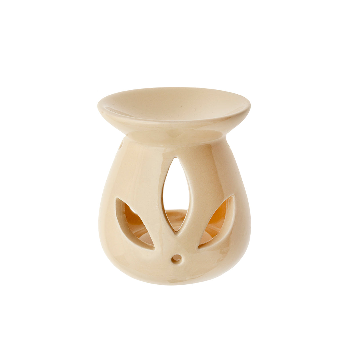Quemador gres 8x8 beige crudo
