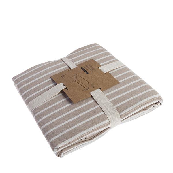 Mantel mesa beige y blanco | Muy Mucho Colombia