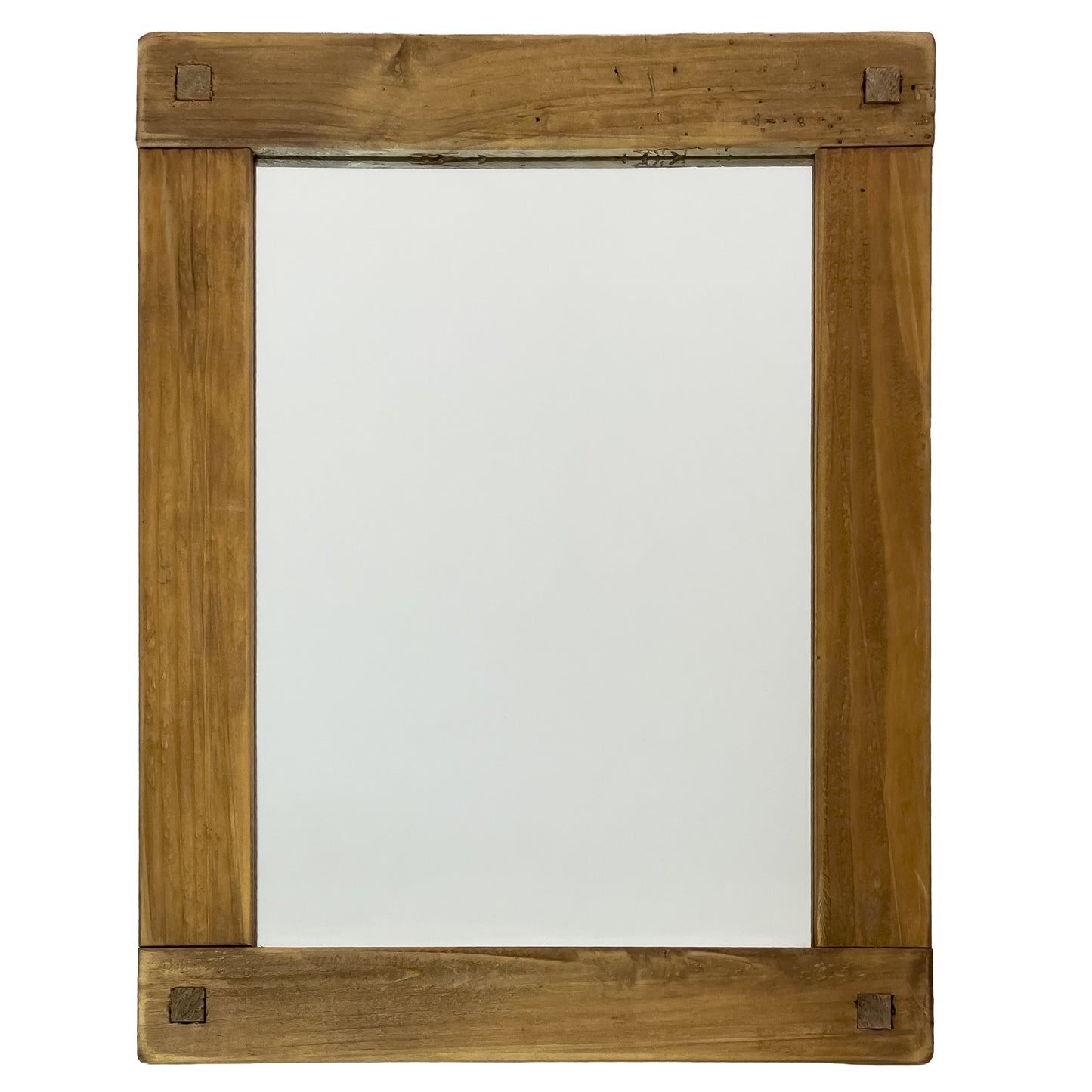 Espejo con marco de madera 44.5x2.5x34cm