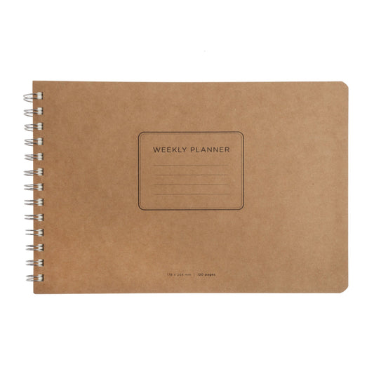 Planner semanal ma. 17.8x25.4cm