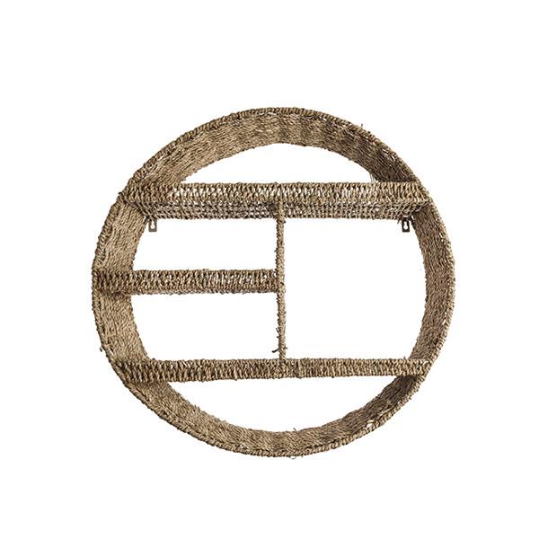 Estantería de pared redonda beige | Muy Mucho Colombia