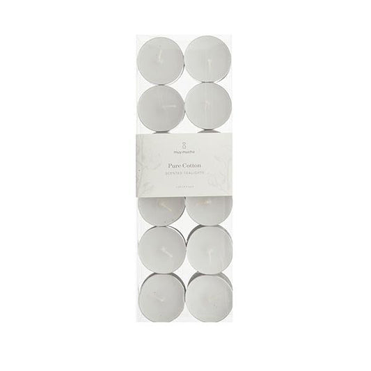 Pack 24 velas te blanca pure cotton | Muy Mucho Colombia