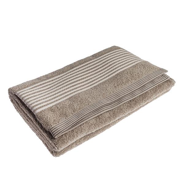 Toalla lavabo vivo raya beige | Muy Mucho Colombia