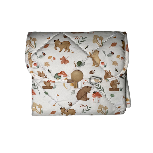 Cambiador portable ositos tamaño: 65cm x 45cm material: antifluido